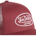 cappelli-curva-rosso-cinghia-regolabile-di-von-dutch