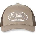 casquette-trucker-marron-ajustable-lof-b3-von-dutch