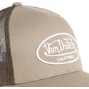 braune-verstellbare-trucker-kappe-lof-b3-von-von-dutch