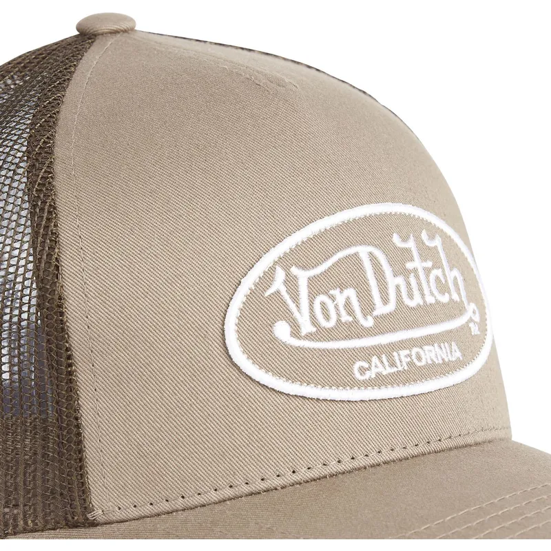 cappellino-trucker-marrone-regolabile-lof-b3-di-von-dutch