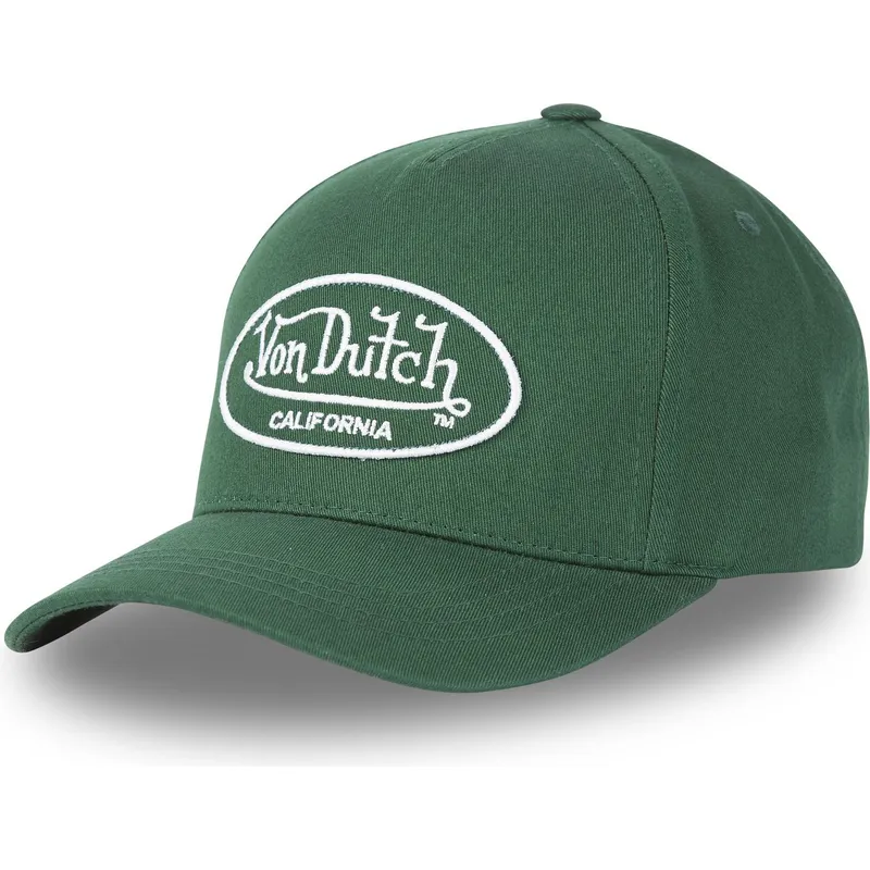 cappelli-curva-verde-cinghia-regolabile-di-von-dutch