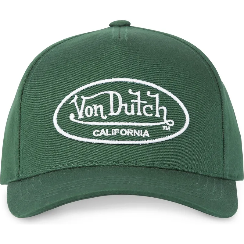 cappelli-curva-verde-cinghia-regolabile-di-von-dutch