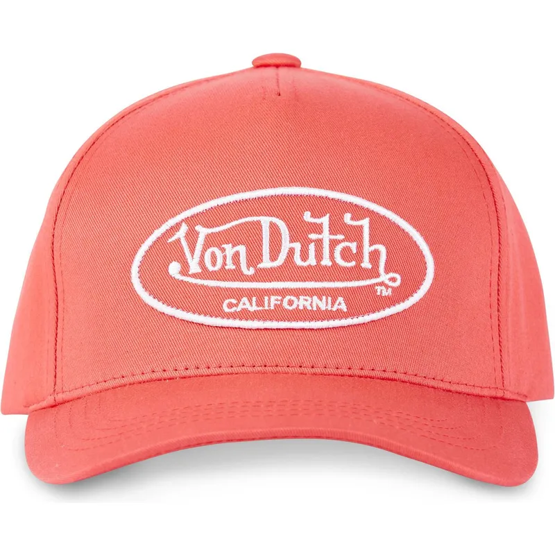 cappellino-curvo-rosso-regolabile-lof-c4-di-von-dutch