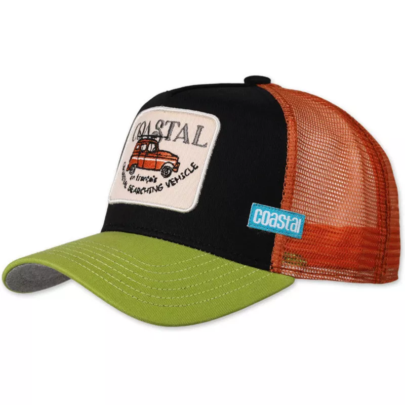 coastal-vehicle-francaise-hft-black-and-green-trucker-hat