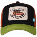 cappellino-trucker-nero-e-verde-vehicle-francaise-hft-di-coastal