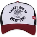 coastal-theres-one-in-every-port-hft-white-black-and-red-trucker-hat