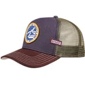 marineblaue-grune-und-braune-trucker-kappe-just-glide-smooth-and-slow-hft-von-coastal