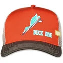 cappellino-trucker-arancione-duck-dive-hft-di-coastal