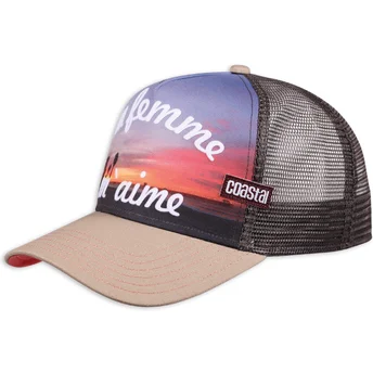 Gorra trucker multicolor Ta Femme HFT de Coastal