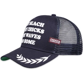 Coastal Go Home HFT Navy Blue Trucker Hat