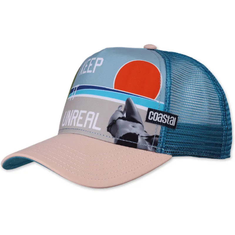 bla-og-beige-trucker-kasket-keep-it-unreal-hft-fra-coastal