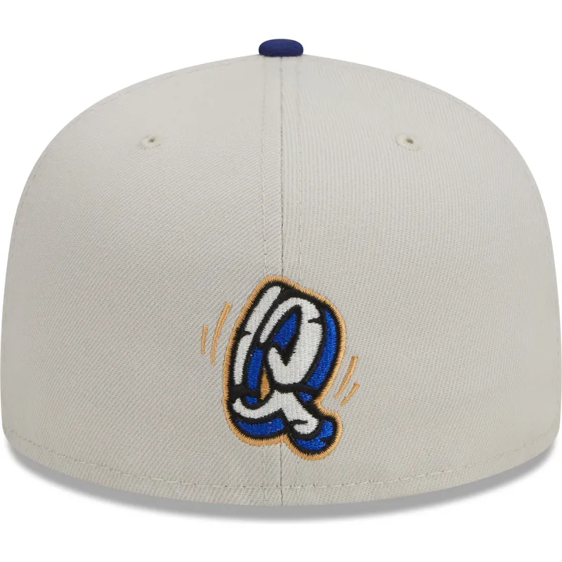 cappello-piatto-grigio-e-blu-regolabile-59fifty-farm-team-dei-los-angeles-dodgers-mlb-di-new-era