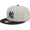 berretto-piatto-grigio-e-blu-navy-regolabile-59fifty-farm-team-dei-new-york-yankees-mlb-di-new-era