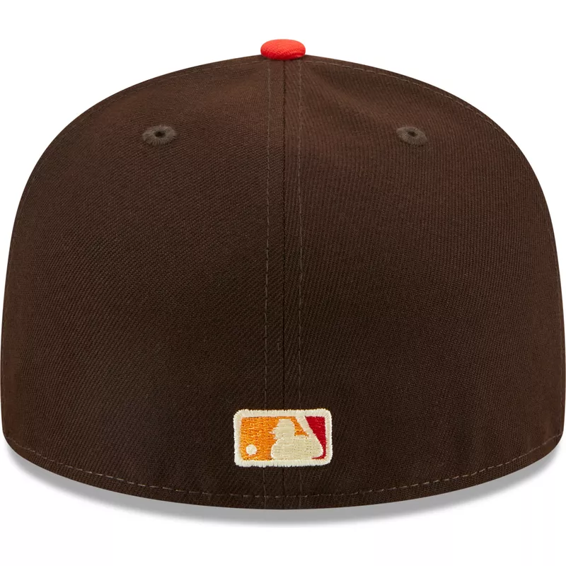 new-era-flat-brim-59fifty-the-elements-fire-pin-los-angeles-dodgers-mlb-brown-and-red-fitted-cap