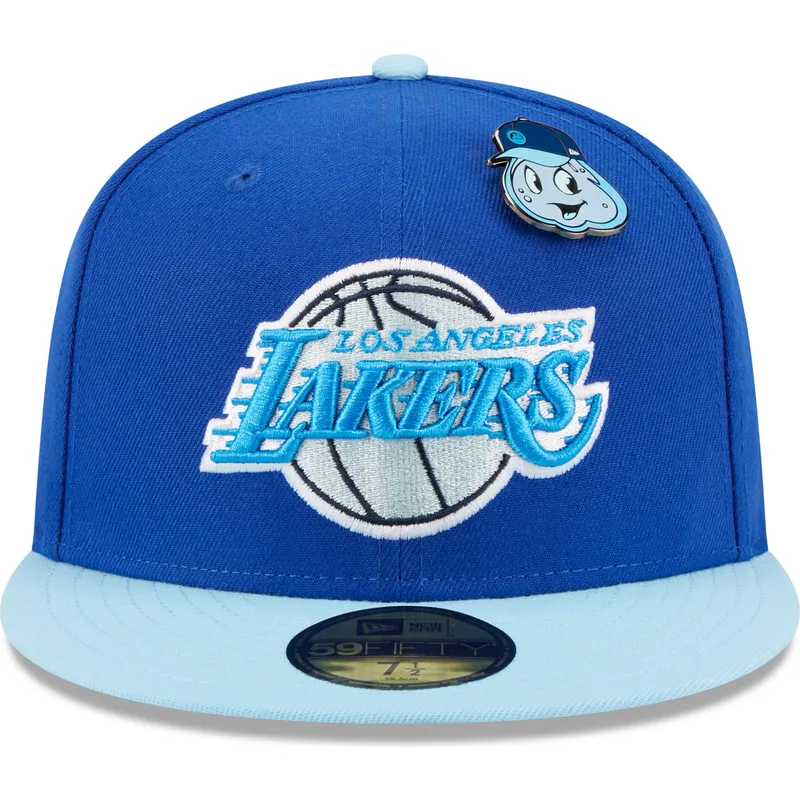 mutzen-flach-blau-angepasst-59fifty-the-elements-water-pin-der-los-angeles-lakers-nba-von-new-era