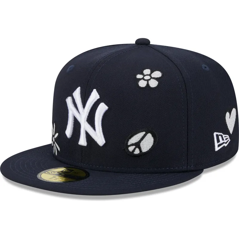 marineblaue-angepasste-59fifty-sunlight-pop-flat-cap-der-new-york-yankees-mlb-von-new-era