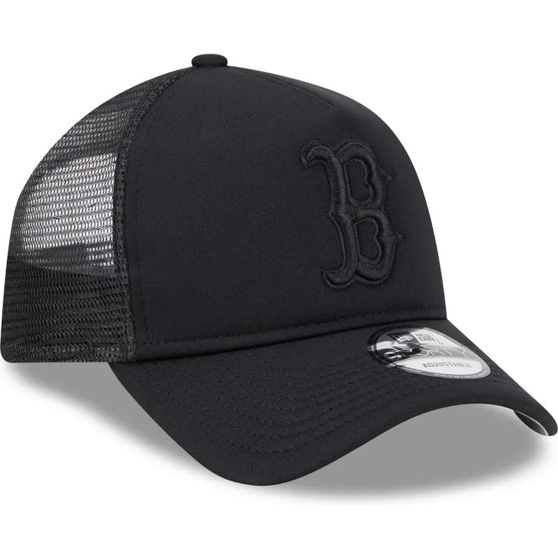 cappelli-curva-nero-snapback-9forty-a-frame-all-day-dei-boston-red-sox-mlb-di-new-era