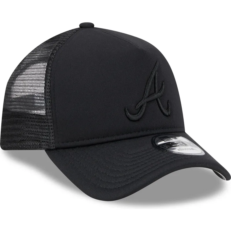 cappelli-curva-nero-snapback-9forty-a-frame-all-day-dei-atlanta-braves-mlb-di-new-era