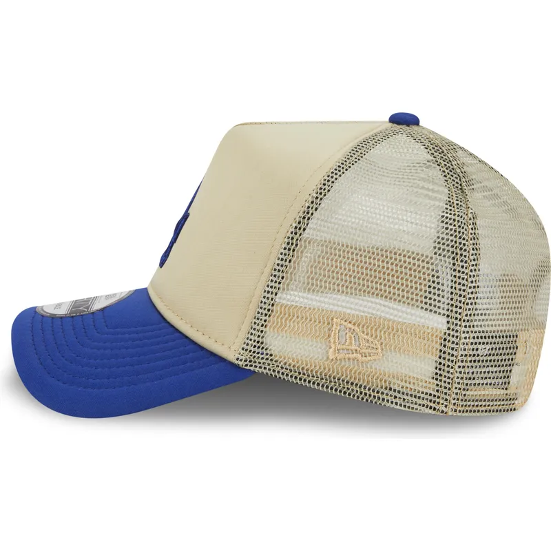 mutzen-gebogen-beige-snapback-9forty-a-frame-all-day-der-los-angeles-dodgers-mlb-von-new-era