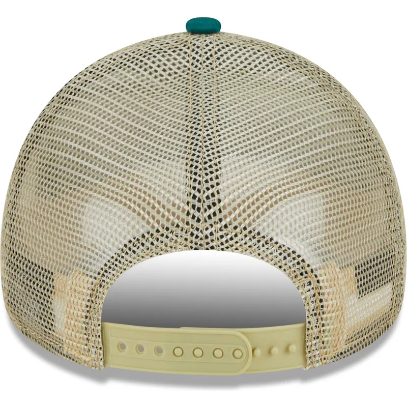 cappelli-curva-beige-snapback-9forty-a-frame-all-day-dei-oakland-athletics-mlb-di-new-era