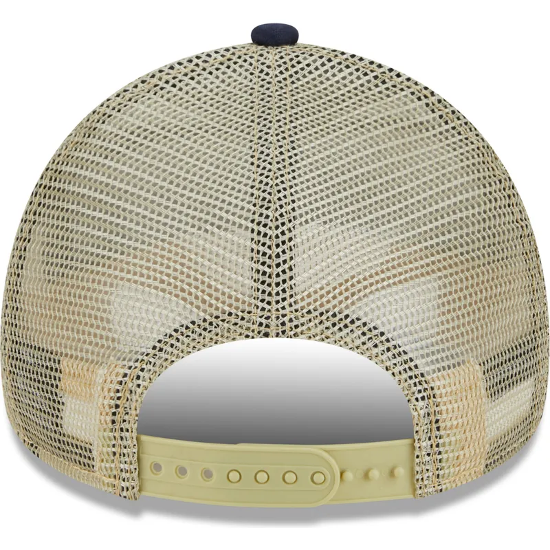 mutzen-gebogen-beige-snapback-9forty-a-frame-all-day-der-new-york-yankees-mlb-von-new-era