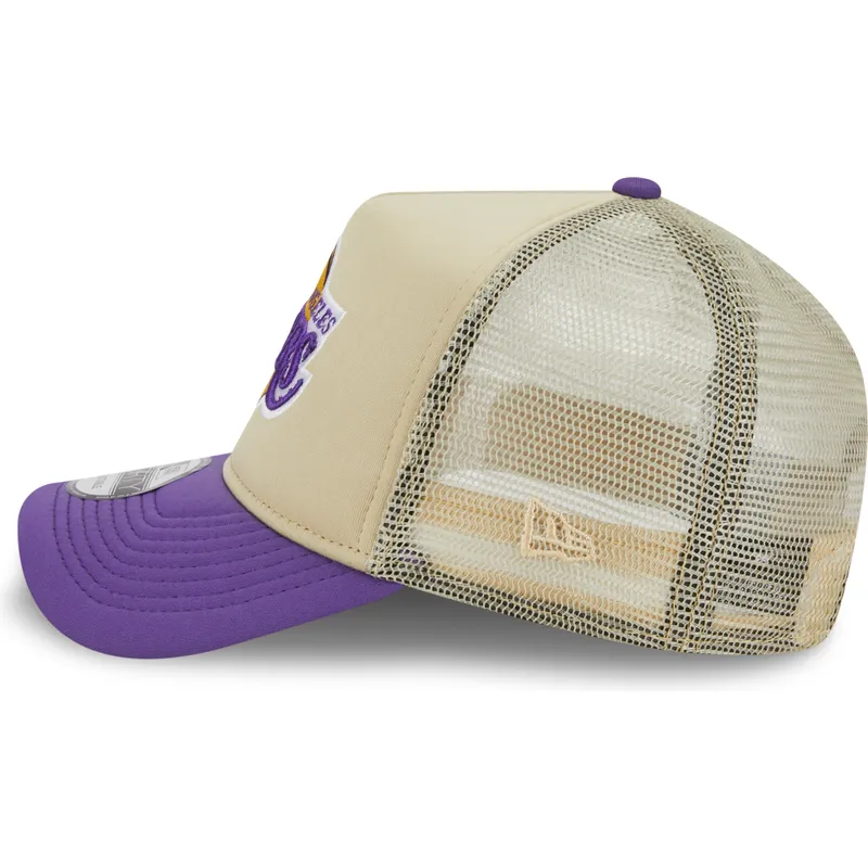 cappelli-curva-beige-snapback-9forty-a-frame-all-day-dei-los-angeles-lakers-nba-di-new-era cappelli-curva-beige-snapback-9forty-a-frame-all-day-dei-los-angeles-lakers-nba-di-new-era