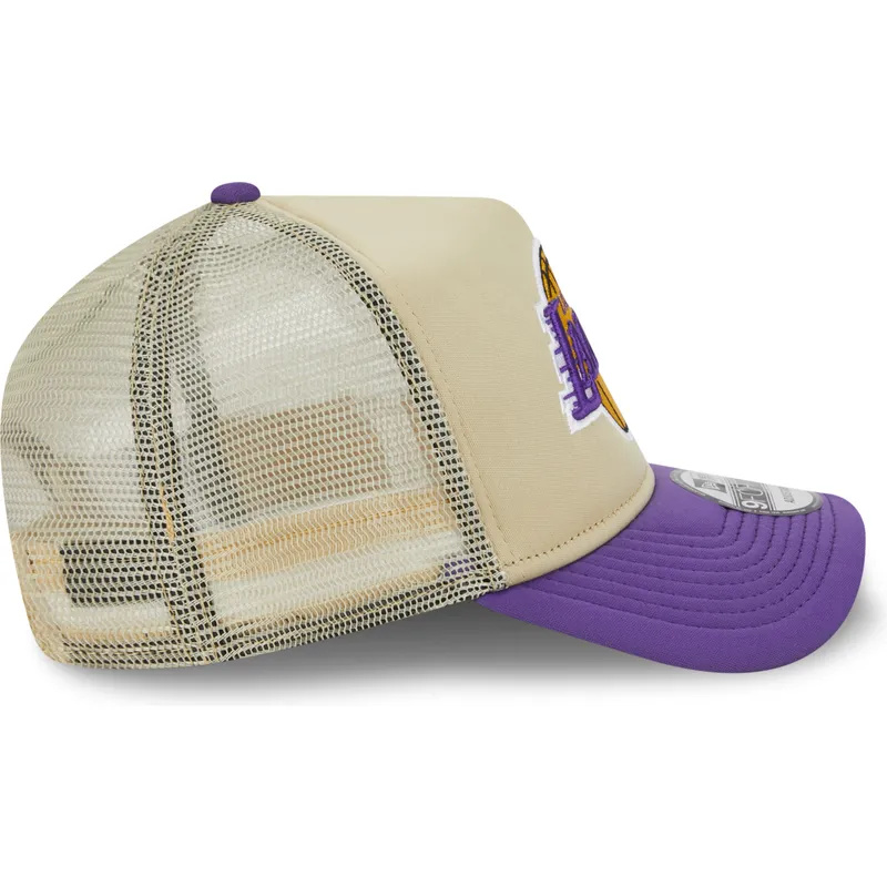 mutzen-gebogen-beige-snapback-9forty-a-frame-all-day-der-los-angeles-lakers-nba-von-new-era
