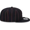 cappello-piatto-blu-marino-snapback-9fifty-pinstripe-visor-clip-di-detroit-tigers-mlb-di-new-era