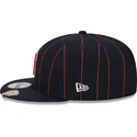 gorra-plana-azul-marino-snapback-9fifty-pinstripe-visor-clip-de-boston-red-sox-mlb-de-new-era