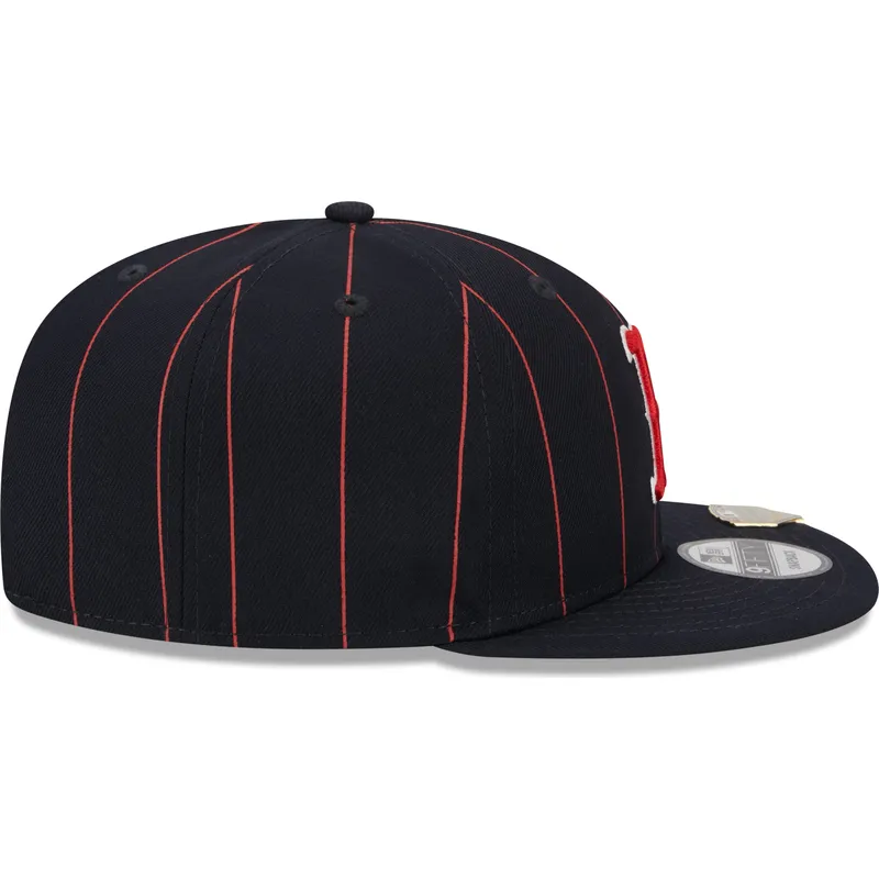 granatowa-plaska-czapka-snapback-9fifty-pinstripe-visor-clip-boston-red-sox-mlb-new-era