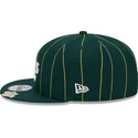 gron-platt-snapback-keps-9fifty-pinstripe-visor-clip-fran-oakland-athletics-mlb-av-new-era