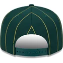 gron-flat-cap-snapback-9fifty-pinstripe-visor-clip-fra-oakland-athletics-mlb-fra-new-era