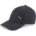 cappelli-curva-nero-cinghia-regolabile-di-puma