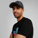 cappelli-curva-nero-cinghia-regolabile-di-puma