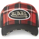 cappellino-trucker-rosso-e-nero-regolabile-cla3-di-von-dutch