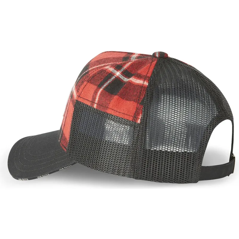 cappelli-curva-rosso-cinghia-regolabile-di-von-dutch