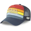 cappellino-trucker-blu-navy-e-rosso-sun-di-von-dutch