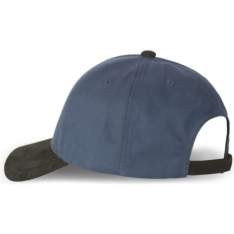 cappellino-curvo-blu-marino-e-nero-regolabile-fla3-di-von-dutch