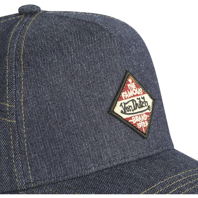 cappelli-curva-blu-marino-cinghia-regolabile-di-von-dutch
