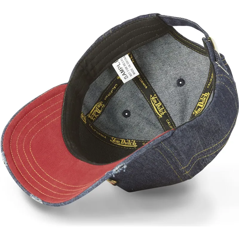 cappelli-curva-blu-marino-cinghia-regolabile-di-von-dutch