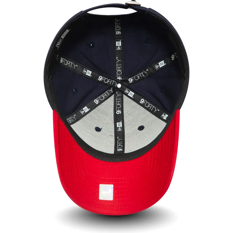 cappelli-curva-blu-marino-cinghia-regolabile-9forty-core-dei-england-rugby-rfu-di-new-era