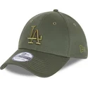 mutzen-gebogen-grun-angepasst-39thirty-league-essential-der-los-angeles-dodgers-mlb-von-new-era