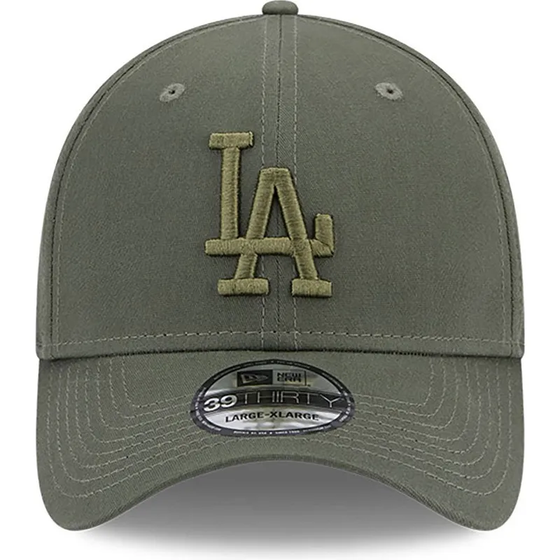 cappelli-curva-verde-regolato-39thirty-league-essential-dei-los-angeles-dodgers-mlb-di-new-era