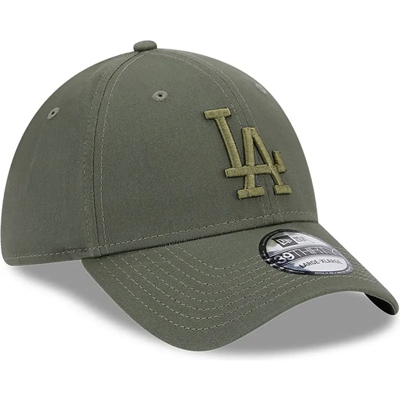 cappelli-curva-verde-regolato-39thirty-league-essential-dei-los-angeles-dodgers-mlb-di-new-era