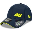 cappellino-curvo-blu-navy-regolabile-9forty-repreve-flawless-di-valentino-rossi-vr46-motogp-di-new-era