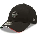 cappellino-nero-regolabile-9forty-repreve-flag-sandwich-ducati-motor-motogp-di-new-era