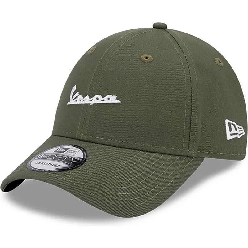 mutzen-gebogen-grun-verstellbares-band-9forty-seasonal-der-vespa-piaggio-von-new-era