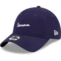 casquette-courbee-bleue-marine-ajustable-9twenty-vespa-piaggio-new-era