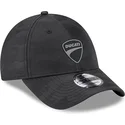 cappellino-curvo-mimetico-nero-regolabile-9forty-di-ducati-motor-motogp-di-new-era