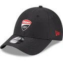 cappellino-curvo-nero-regolabile-9forty-ripstop-di-ducati-motor-motogp-di-new-era